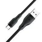 Acefast USB-A - USB-C Kábel - 1.2m 3A - Fekete