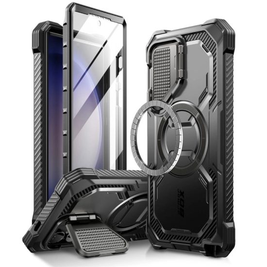 Samsung Galaxy S24 Ultra Tok - Supcase i-Blason Armorbox MagSafe - Fekete
