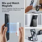 Samsung Galaxy S24 Ultra Tok - ESR Classic Hybrid Halolock - Áttetsző-Fekete