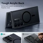 Samsung Galaxy S24 Ultra Tok - ESR Classic Hybrid Halolock - Áttetsző-Fekete