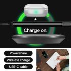 Samsung Galaxy S24 Ultra Tok - Spigen Liquid Crystal - Átlátszó-Szürke