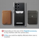 Samsung Galaxy S24 Ultra Tok - Spigen Ultra Hybrid OneTap MagFit - Átlátszó-Fehér