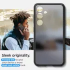 Samsung Galaxy S24+ Plus Tok - Spigen Ultra Hybrid - Átlátszó-Fekete