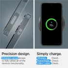 Samsung Galaxy S24 Tok - Spigen Liquid Crystal - Átlátszó-Szürke