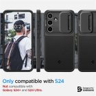 Samsung Galaxy S24 Tok - Spigen Optik Armor - Fekete