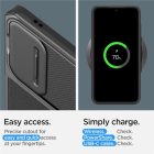 Samsung Galaxy S24 Tok - Spigen Optik Armor - Fekete