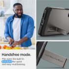 Samsung Galaxy S24 Tok - Spigen Tough Armor - Gunmetal Szürke