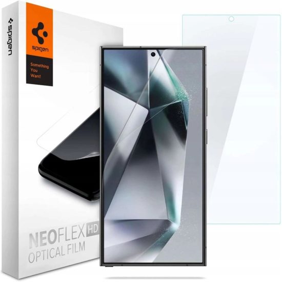 Samsung Galaxy S24 Ultra Kijelzővédő Fólia - Spigen Neo Flex Hydrogel Film x 2 db