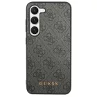 Samsung Galaxy S24+ Plus Tok - Guess 4G Metal Gold Logo - Fekete