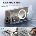 Samsung Galaxy S24 Ultra Tok - ESR Classic Hybrid Halolock - Átlátszó