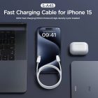 Joyroom S-A45 USB-C - USB-C Ben Kábel - 1m 60W - Fehér