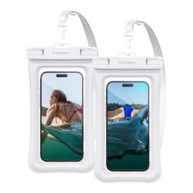Spigen A610 Aqua Shield Univerzális Lebegő Vízálló Tok x 2 db - Fehér   Spigen A610 Aqua Shield Univerzális Lebegő Vízálló Tok x 2 db - Fehér