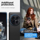 OnePlus 12 Tok - Spigen Liquid Air - Fekete