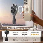 Joyroom JR-ZS393 Mágneses Telefontartó Tapadókorongokkal - Fekete
