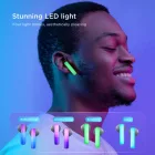Jooyroom JR-TC1 IceLens TWS Fülhallgató LED Világítással - Fehér