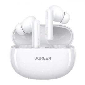 Ugreen HiTune T6 Vezeték Nélküli Fühallgató - ANC + A-C Kábel - Fehér   Ugreen HiTune T6 Vezeték Nélküli Fühallgató - ANC + A-C Kábel - Fehér