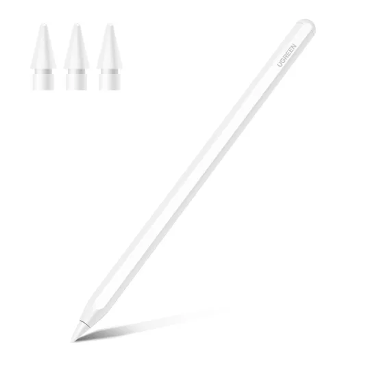 Ugreen LP653 Stylus Érintőceruza Vezeték nélküli Töltéssel - iPad Tabletekhez - Fehér