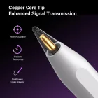 Ugreen LP653 Stylus Érintőceruza Vezeték nélküli Töltéssel - iPad Tabletekhez - Fehér