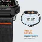 Apple Watch Ultra (49mm) Tok és Szíj -  Spigen Lite Fit Pro - Fekete