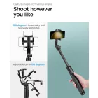 Spigen S560W Bluetooth Szelfibot + Tripod - Fekete