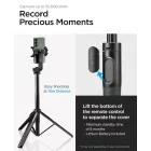 Spigen S560W Bluetooth Szelfibot + Tripod - Fekete