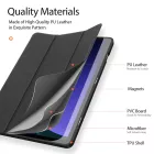 Samsung Galaxy Tab S9 Tok - Dux Ducis Domo - Fekete