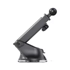 Joyroom JR-ZS219 Autós Tartó és 15W Induktív Töltő - Tapadókorongos - Fekete
