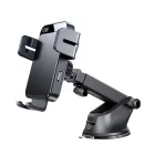 Joyroom JR-ZS219 Autós Tartó és 15W Induktív Töltő - Tapadókorongos - Fekete