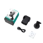 Joyroom JR-ZS219 Autós Tartó és 15W Induktív Töltő - Tapadókorongos - Fekete