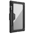 Samsung Galaxy Tab S9+ Plus Tok - Nillkin Bumper Leather Case Pro - Fekete