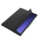Samsung Galaxy Tab S9+ Plus Tok - Nillkin Bumper Leather Case Pro - Fekete