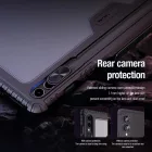 Samsung Galaxy Tab S9+ Plus Tok - Nillkin Bumper Leather Case Pro - Fekete