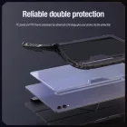Samsung Galaxy Tab S9+ Plus Tok - Nillkin Bumper Leather Case Pro - Fekete