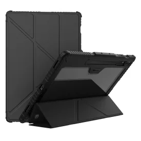   Samsung Galaxy Tab S9 Ultra Tok - Nillkin Bumper Leather Case Pro - Fekete