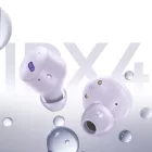 Baseus Bowie E18 TWS BT5.3 Vezeték Nélküli Fülhallgató ENC IPX4 - Lila