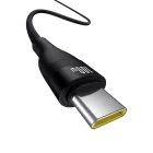 Baseus Flash 2 USB-A - USB-C Kábel - 2m 5A 100W - Fekete