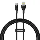 Baseus Flash 2 USB-A - USB-C Kábel - 1m 5A 100W - Fekete