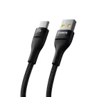 Baseus Flash 2 USB-A - USB-C Kábel - 1m 5A 100W - Fekete