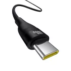 Baseus Flash 2 USB-A - USB-C Kábel - 1m 5A 100W - Fekete