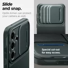 Samsung Galaxy A55 5G Tok - Spigen Optik Armor - Zöld
