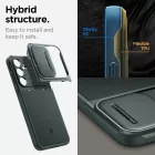 Samsung Galaxy A55 5G Tok - Spigen Optik Armor - Zöld