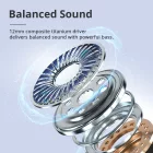 Tronsmart Soundfii R4 Bluetooth 5.3 ENC Fülhallgató - Fekete