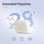 Tronsmart Soundfii R4 Bluetooth 5.3 ENC Fülhallgató - Bézs