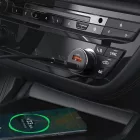 Acefast B12 Autós Töltő 60W - USB-A + USB-C - Fekete