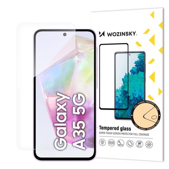 Samsung Galaxy A35 Kijelzővédő Üvegfólia - Wozinsky Tempered Glass