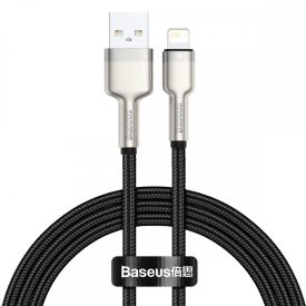 Baseus Cafule USB-A - Lightning Kábel - 1m 2.4A - Fekete Baseus Cafule USB-A - Lightning Kábel - 1m 2.4A - Fekete