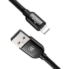Baseus 3in1 Three Primary Colors USB - USB-C + micro + Lightning Kábel - 0.3m 3.5A