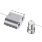 Baseus Autós Töltő + Szivargyújtó Elosztó - 2xUSB - 3,1A - 100W - Ezüst