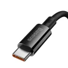 Baseus Superior USB-A - USB-C Kábel - 1m 6A 100W - Fekete