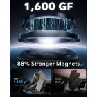 ESR Halolock QI2 MagSafe Autós Töltő és Mágneses Tartó Szellőzőrácsba / Műszerfalra